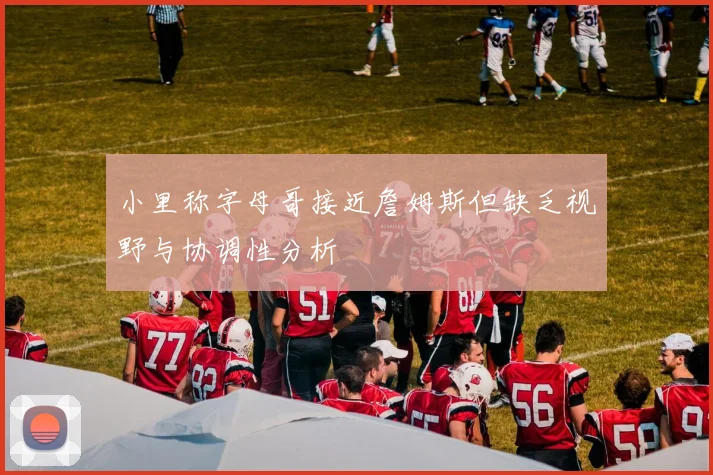 小里称字母哥接近詹姆斯但缺乏视野与协调性分析